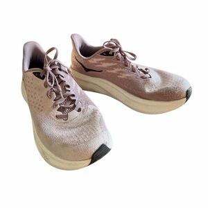 HOKA Mach 6 Running Shoes Womens 10.5 Pink Lightweight Trainer Athletic Sneaker